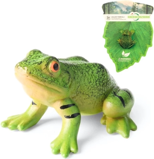 Plastfigur af en frø 6 cm