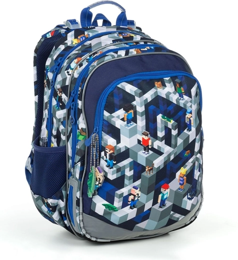 Topgal PixelArt skoletaske Elly