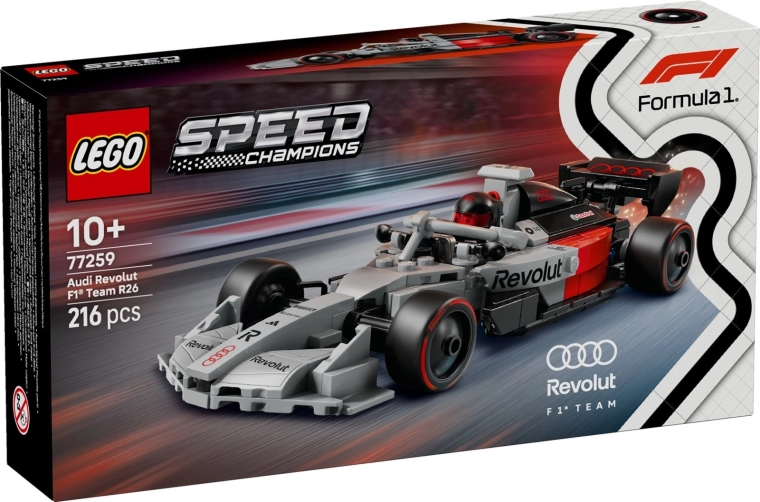 LEGO Speed Champions – racerbilen AUDI Revolut F1 Team R26
