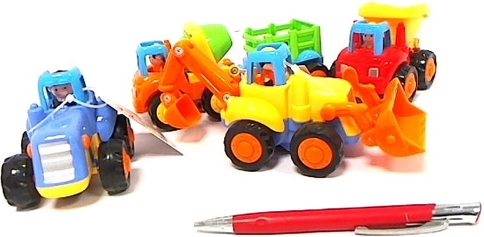 SmilyPlay traktor med trailer