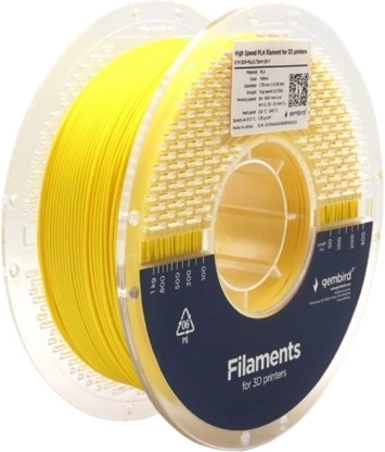 PLA High Speed filament 1,75 mm, 1 kg, gul