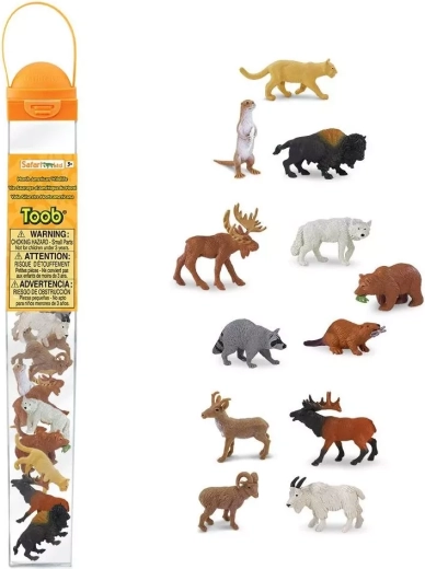 Safari Ltd. TOOBS-tube – Nordamerikas dyr