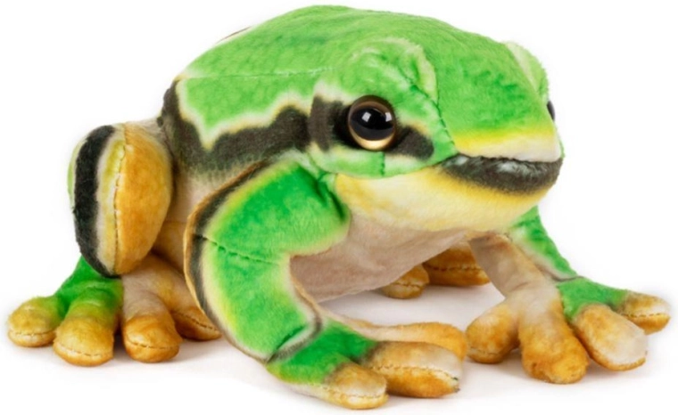 Plysset frø 14 × 9 cm