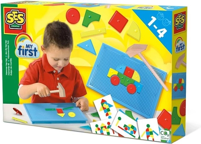 SES Creative My First stuku puku geometriske former