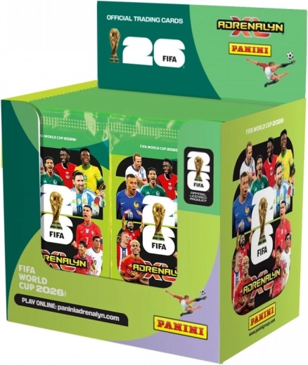 Panini FIFA World Cup 2026 samlekort – display med 50 pakker