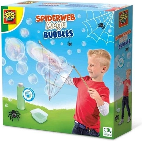 Mega sæbebobler med spindelvæv – SES Creative