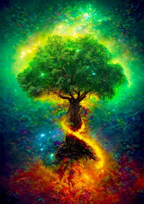 Nyd Puslespil Nordisk Livets Træ 1000 Brikker