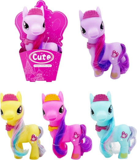 Gummipony 12 cm - 1 stk.