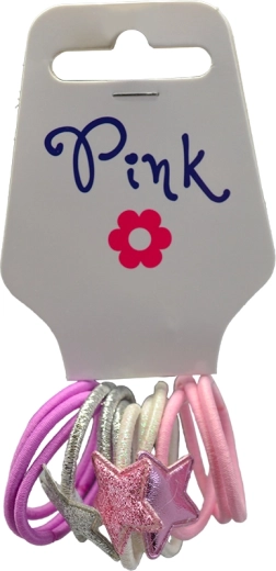 Farverige elastikker til kreativt arbejde – sæt med 12 stk.