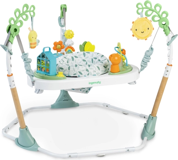 Ingenuity aktivitetscenter med hoppefunktion og bord 3 i 1 PlayStage