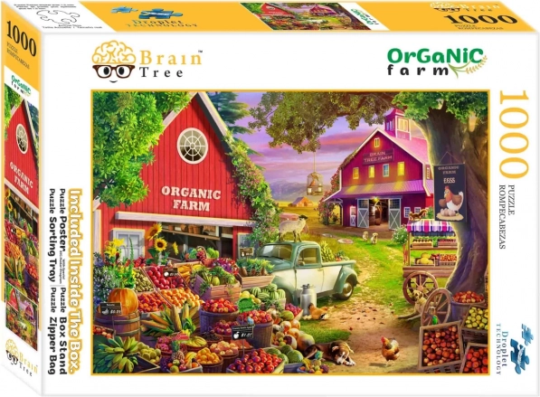 Puzzle BRAINTREE økofarm – 1000 brikker