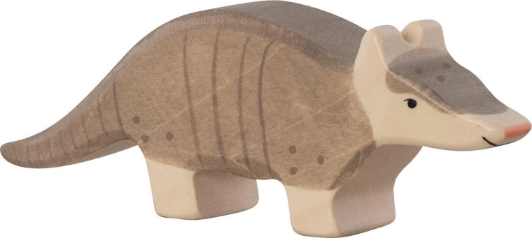 Holztiger bæltedyr - 1 stk.