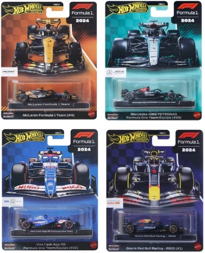 Hot Wheels Premium Formel 1 – støbt samlermodel i metal