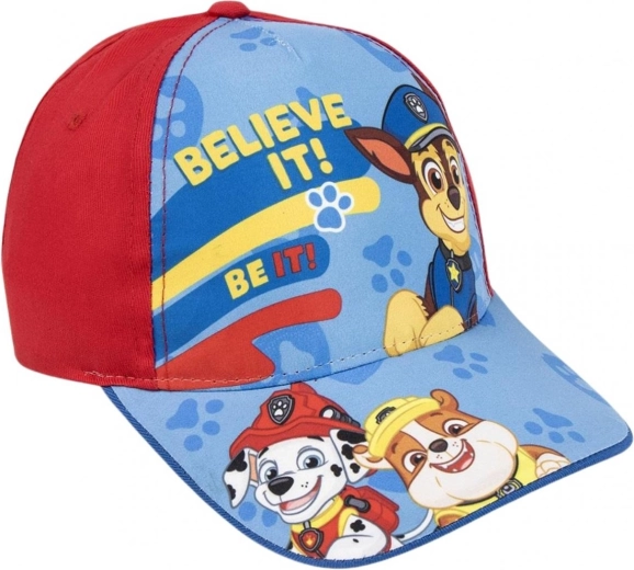 Paw Patrol kasket rød størrelse 51