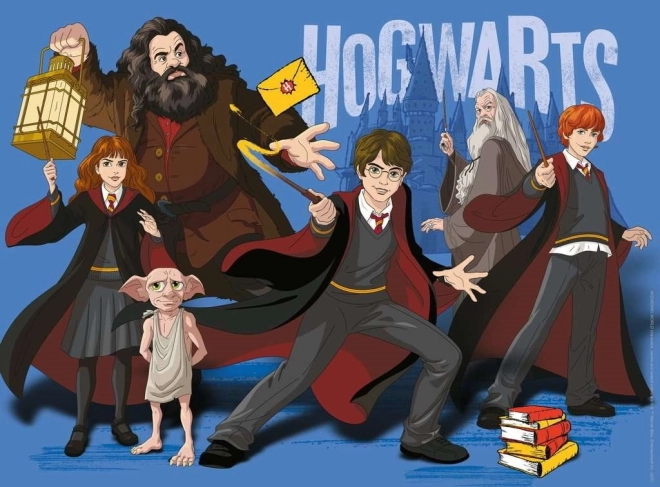 Harry Potter puslespil og troldmænd 300 brikker