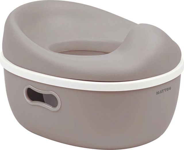 Nattou pottetræner 3-i-1 Potty taupe