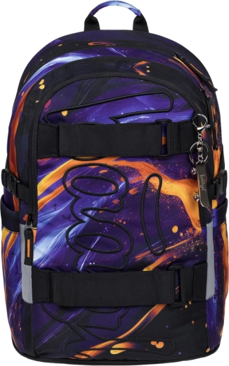 Skole rygsæk Baagl Skate Vibe af genanvendte materialer