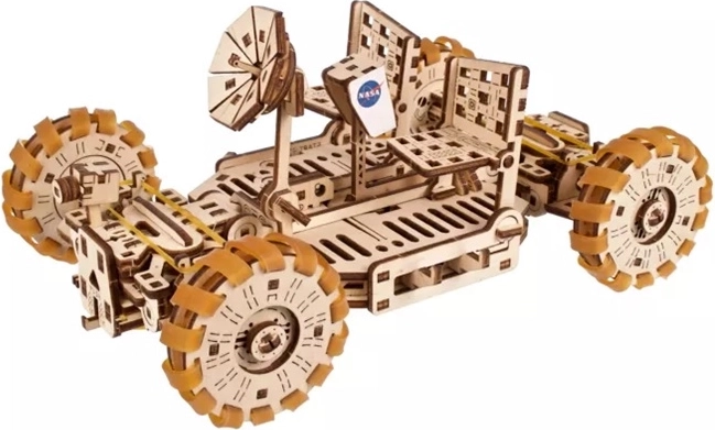 Ugears NASA månerover – 3D mekanisk puslespil i træ