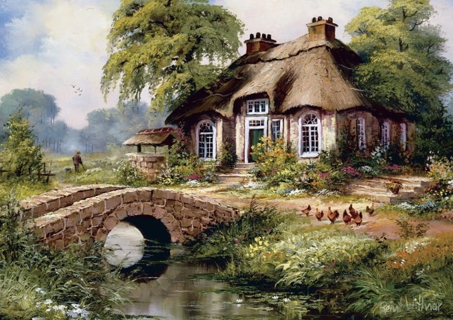 ART PUZZLE Puslespil Herregård 500 brikker