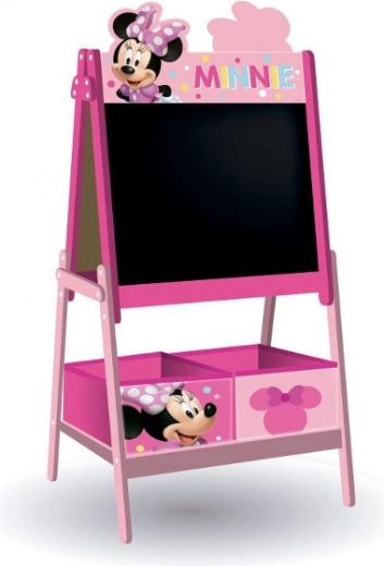 Dobbeltsidet børnetavle med Minnie Mouse