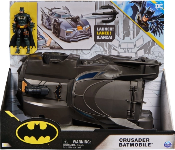 Batman Batmobil med figur 10 cm