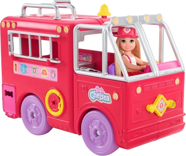 Barbie Chelsea brandbil