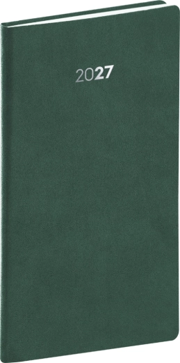 Notique lommeplanlægger Balakon 2027 grøn 9 × 15,5 cm