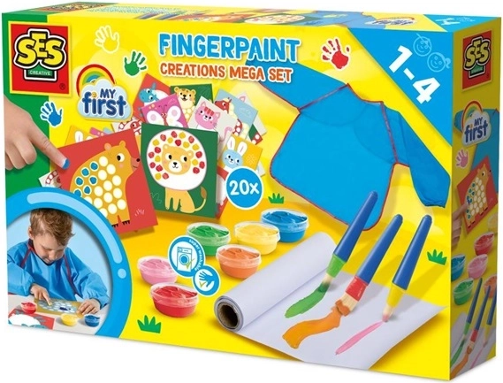 SES Creative My First mega sæt til fingermaling
