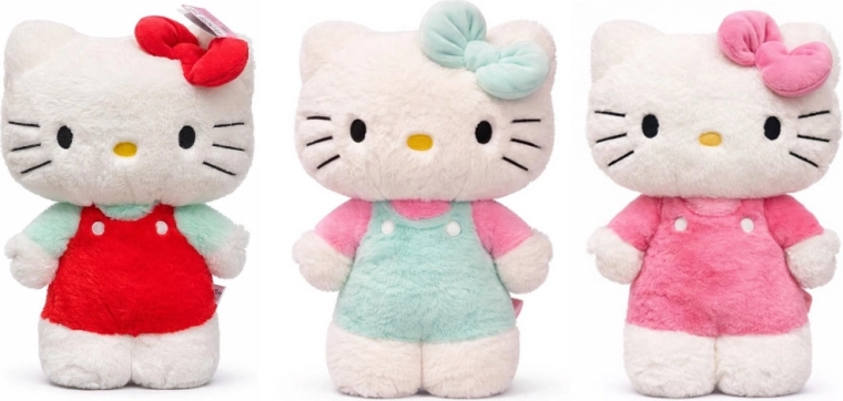 Hello Kitty plyslegetøj fluffy 40 cm