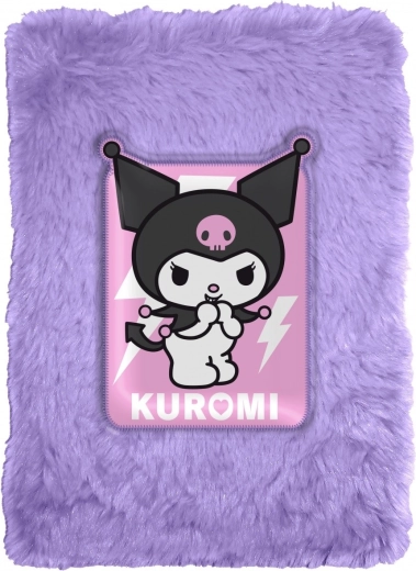 plysset notesbog Kuromi
