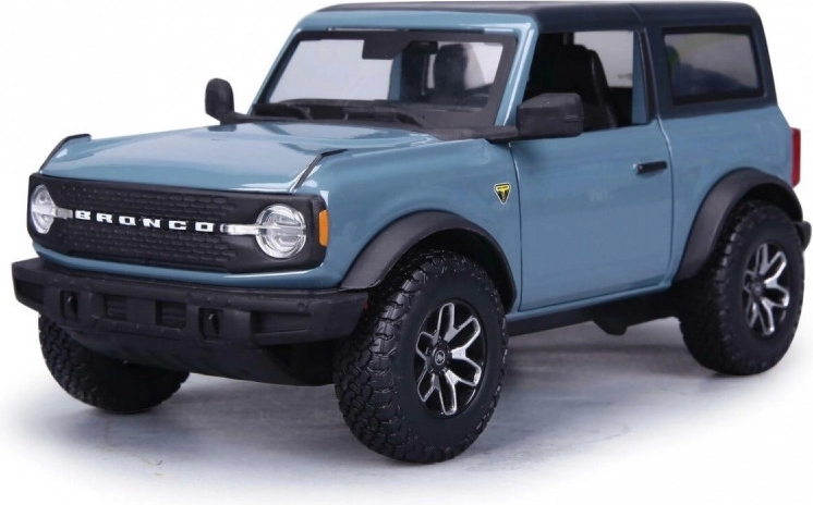 Kompositmodel Ford 2021 Bronco Badlands blå 1:24