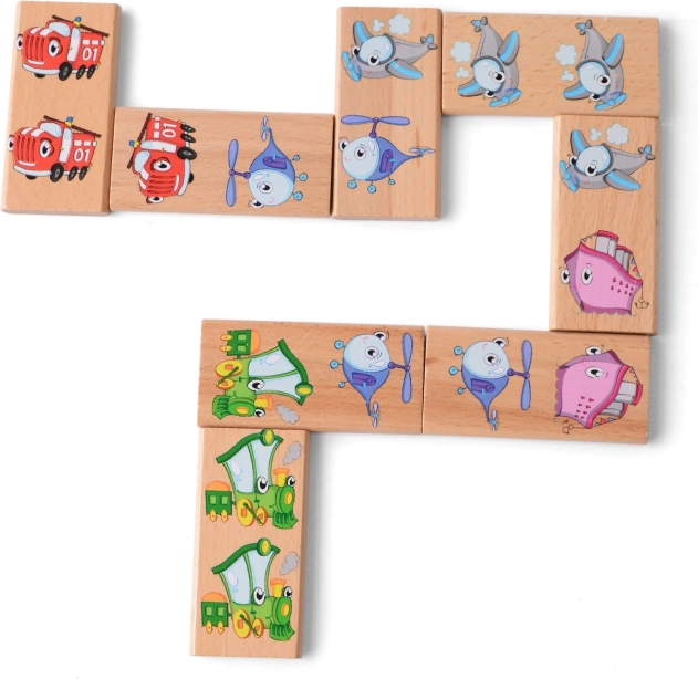 Lucy & Leo trædomino XXL - transportmidler