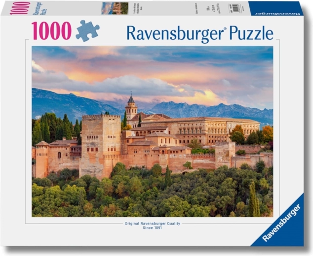 Ravensburger puslespil Alhambra, Granada 1000 brikker