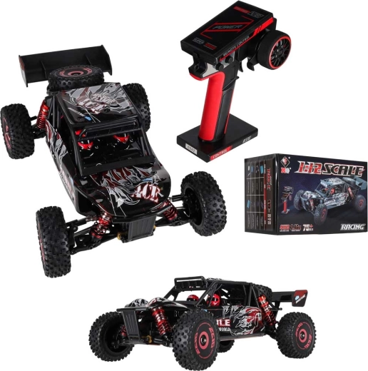 WLToys RC offroad-bil 1:12 4WD børsteløs 75 km/t RTR
