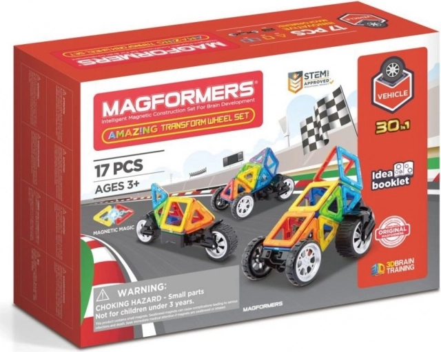 MAGFORMERS Transform Wheel Buggy 17 dele