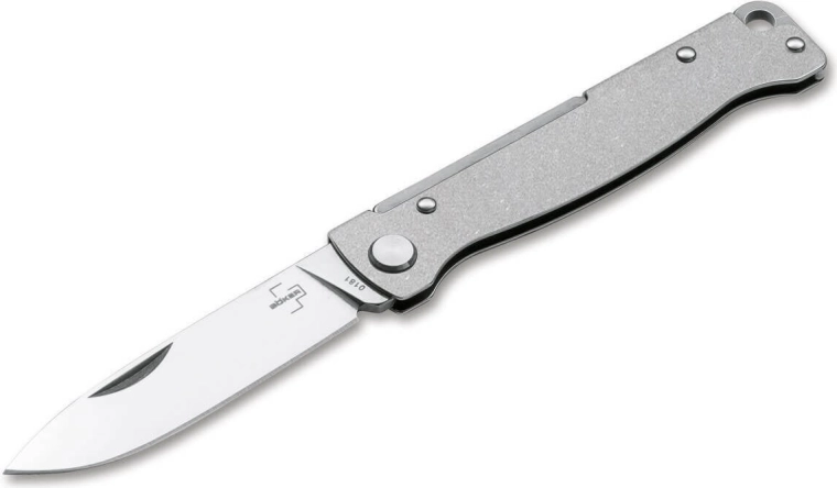 Böker Plus Atlas SW lommekniv 6,7 cm, fuldmetal