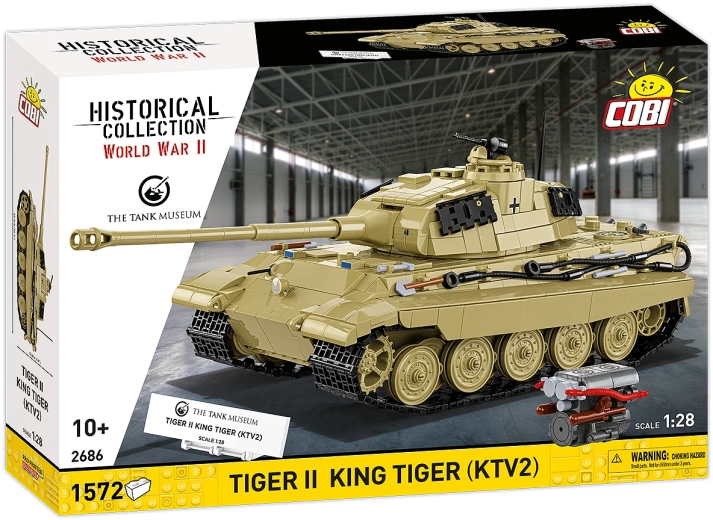 Cobi Tiger II King Tiger (KTV2) 1:28 byggesæt
