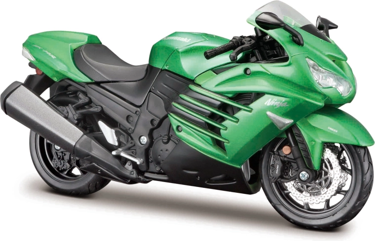 Maisto Kawasaki Ninja ZX-14R byggesæt motorcykel 1:12