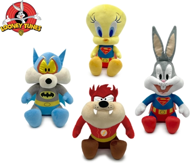Looney Tunes plysbamse superhelt 23 cm, siddende