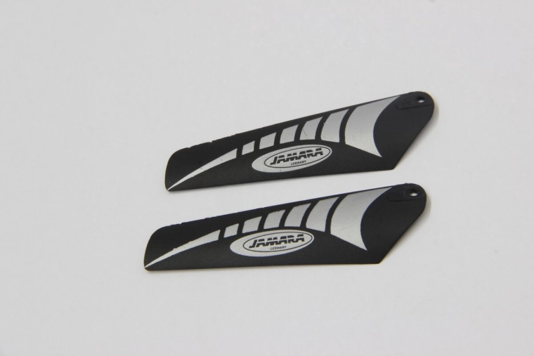 Øvre rotorblade til Gyro Turbo 2,4 GHz, sorte – 1 stk.