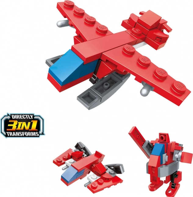 Qman byggesæt Brandfly 3i1