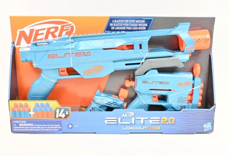 Nerf Elite 2.0 Loadout Pack sæt med 3 blastere og pile – 3 stk.