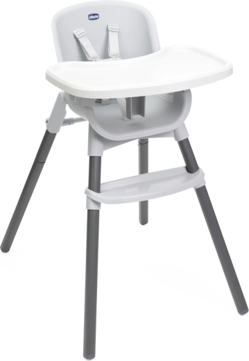 Chicco Zest høj stol 3-i-1 Moon Grey