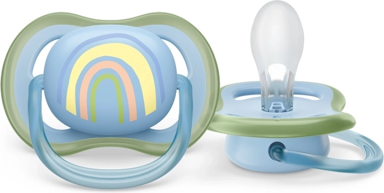 Philips Avent sut Ultra Air 0–6 m regnbue