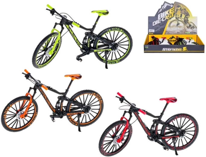 Realistisk model af mountainbike 18 cm