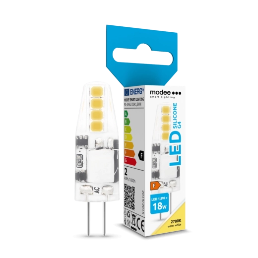 Modee LED pære G4 1,8 W 12 V varm hvid