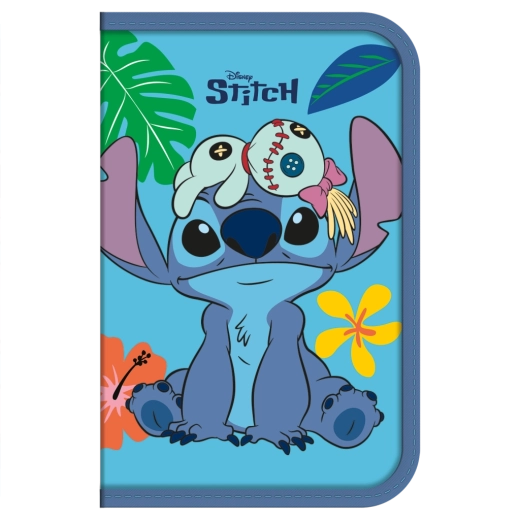 Lilo og Stitch fyldt skolepenalhus blå