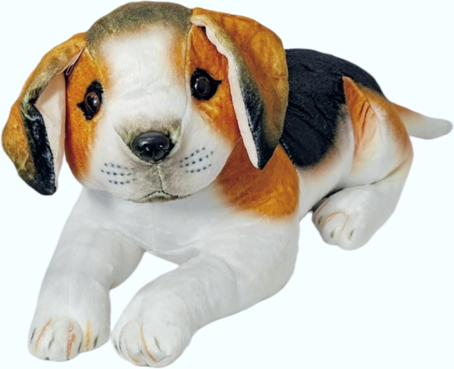 Plys hund Beagle - 1 stk.