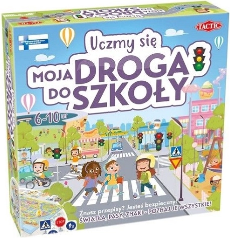 Lær med os: Min vej til skole – lærerig brætspil