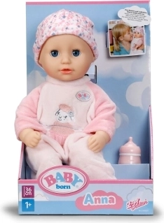 BABY born dukke Anna lyserød 36 cm